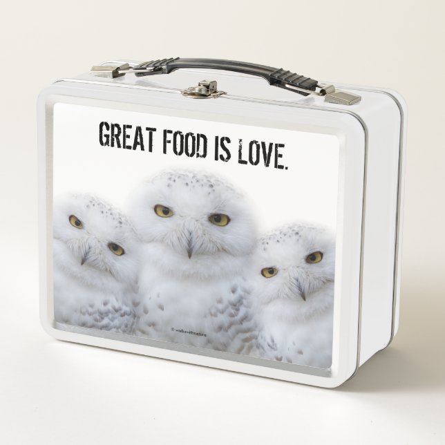 Lunch Box Sagesse de rêve de la famille des Chouettes de nei (Devant)