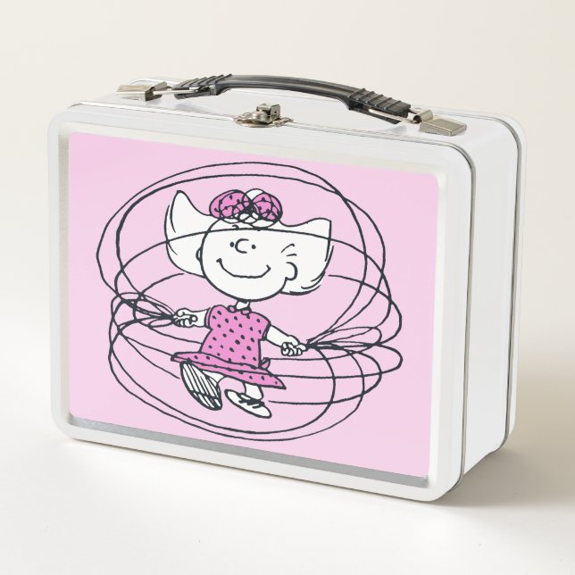 Lunch Box Sally Jouant à la corde de saut (Devant)