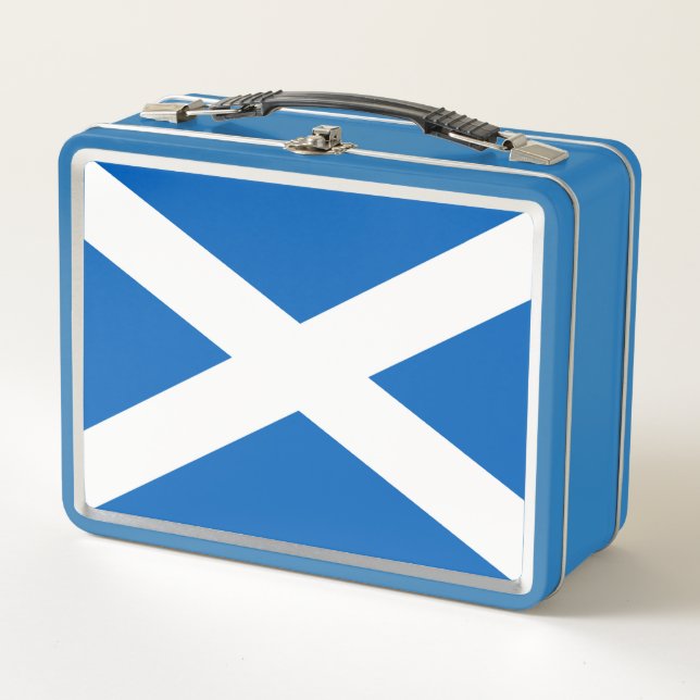 Lunch Box Saltire ~ Drapeau de l'Ecosse (Devant)