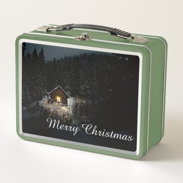 Lunch Box Salutations de Noël avec Witch House (Devant)