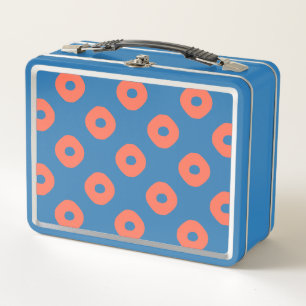 Lunch Box saumon Motif "Kanoko" - Fawn Spot