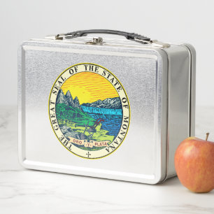 Lunch Box Sceau d'État du Montana (États-Unis)