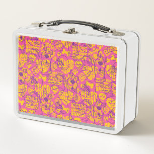 Lunch Box Scooby-Doo Funky Flower Motif