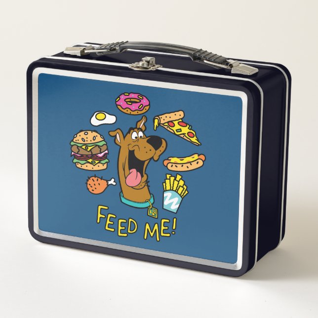 Lunch Box Scooby-Doo Me Nourrit ! (Devant)