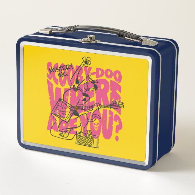 Lunch Box Scooby Doo Où Es-Tu Punk Guitar Riff (Devant)