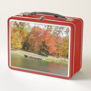 Lunch Box Sept sources Pont d'automne III Paysage d'automne