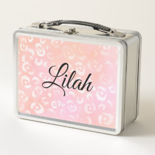 Lunch Box Série de design peinture léopard 1 (personnalisabl