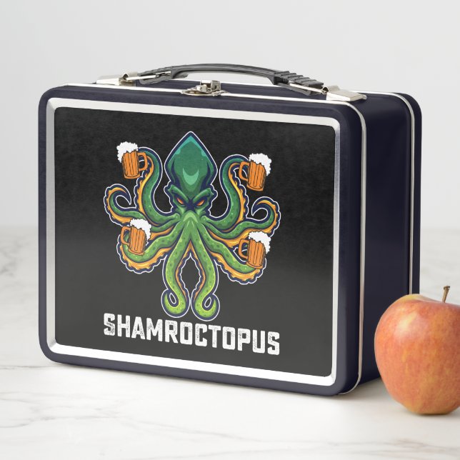 Lunch Box Shamroctopus Octopus Lover St Patrick's Day (En situation)