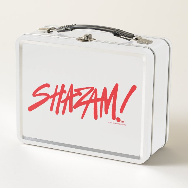 Lunch Box SHAZAM ! Furie des dieux | Logo Red Marker (Devant)