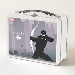 Lunch Box Silhouette héroïque de Hawkeye