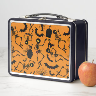 Lunch Box Skeletons d'Halloween Macabre Dance