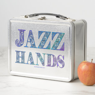 Lunch Box SlipperyJoe's comédie musicale Broadway Jazz Hands