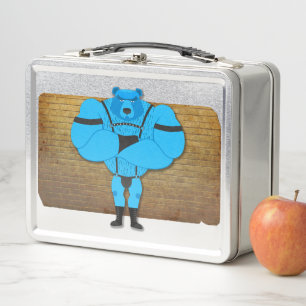 Lunch Box SlipperyJoe's gay muscle ours dessin animé thong l