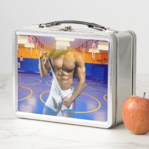 Lunch Box SlipperyJoe's musculaire bulge six pack gym trai