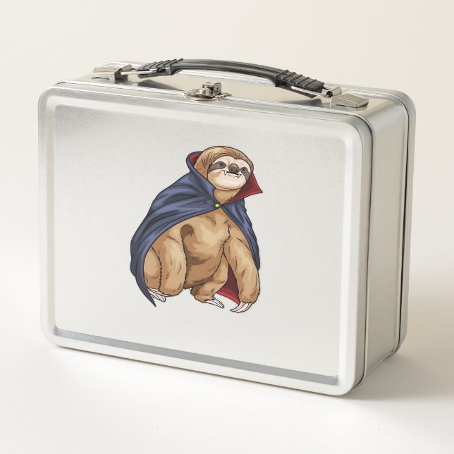 Lunch Box Sloth Halloween Vampire Classic T-Shirt (Devant)