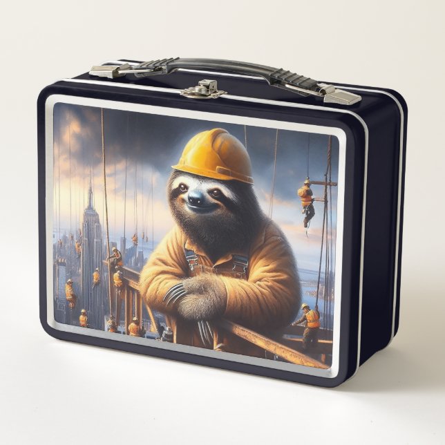 Lunch Box Sloth Working the High Steel (Devant)