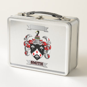 Lunch Box Smith Family Surname And  Shield