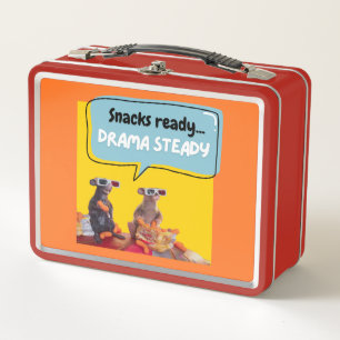 Lunch Box Snacks Ready, Drama Steady