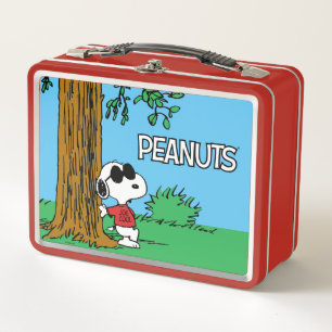 Lunch Box Snoopy "Joe Cool" debout