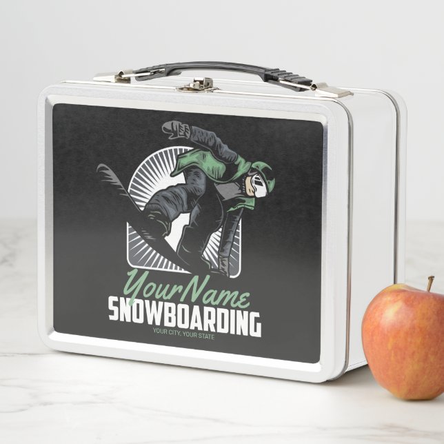Lunch Box Snowboarding (En situation)