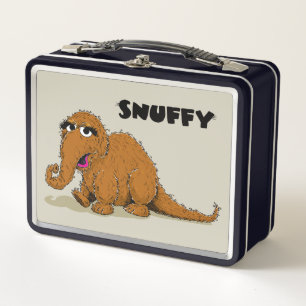 Lunch Box Snuffleupagus vintage