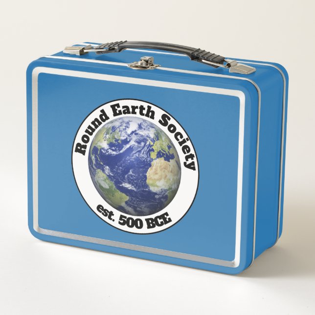 Lunch Box société de la terre ronde (Devant)