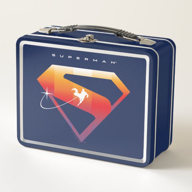 Lunch Box Soleil Tourner Superman Shield (Devant)