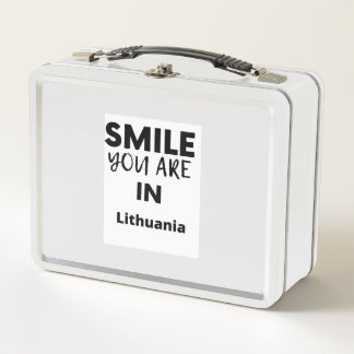Lunch Box SOURIRE VOUS ÊTES EN Lituanie