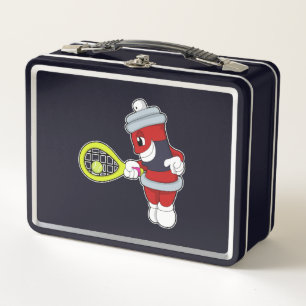 Lunch Box Spray au tennis avec raquette de tennis