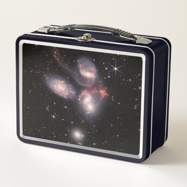 Lunch Box Stephan's Quintet 5 Galaxies Deep Field James Webb (Devant)