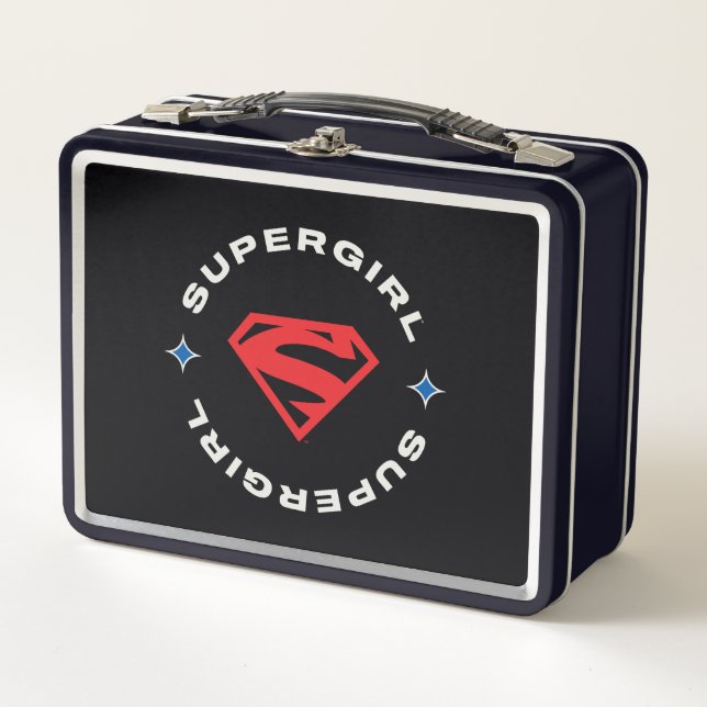 Lunch Box Supergirl Age of Heroes Circle S-Shield (Devant)
