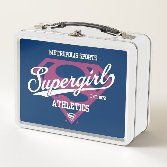 Lunch Box Supergirl Metropolis Sports Athlétisme Graphique (Devant)