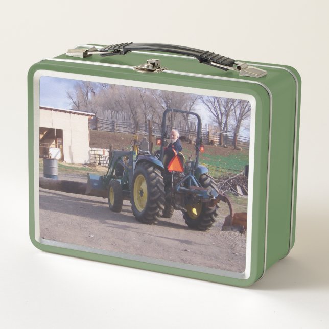 Lunch Box Sur le tracteur (Devant)
