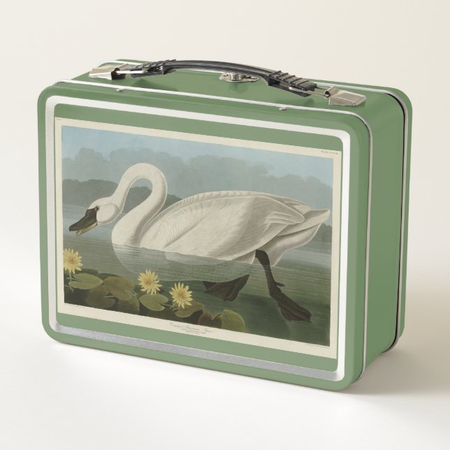 Lunch Box Swan commun américain - Les oiseaux d'Amérique d'A (Dos)