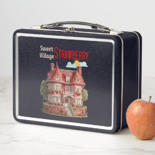 Lunch Box Sweet Strawberry Village