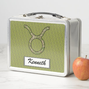 Lunch Box Symbole du zodiaque Taureau Élément par Kenneth Yo