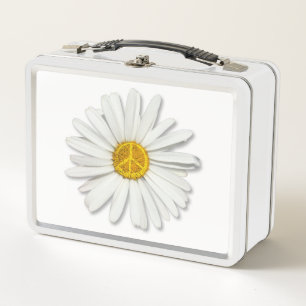 Lunch Box SYMBOLE JOURNAL Fleur de PAIX INTÉRIEURE - Hippie