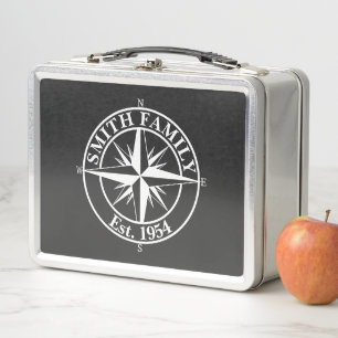 Lunch Box Symbole personnalisable du monogramme étoile de la