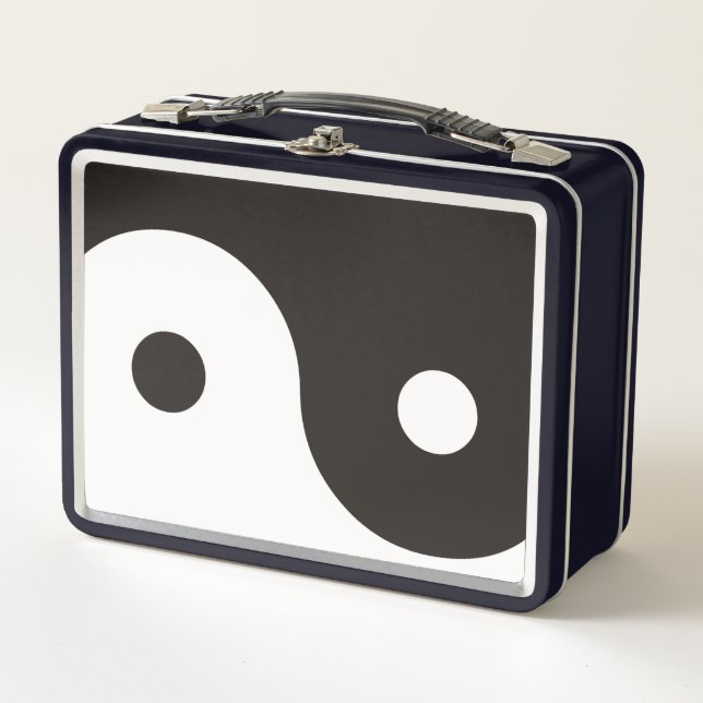 Lunch Box Symbole Yin Yang - tatouage solide (Devant)