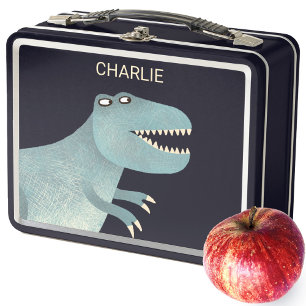 Lunch Box T-Rex Dinosaur Personnalisé
