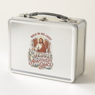 Lunch Box T-Shirt Encouragement pour Handicapés Jésus Inspir