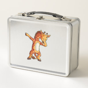 Lunch Box T-shirt Giraffe Dabbing Giraffes Dabe Dab Dance T