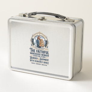 Lunch Box T-shirt graphique de logistique entrepôt de Jésus