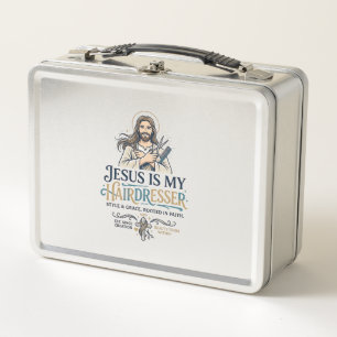 Lunch Box T-Shirt Inspiration pour Coiffeur Salon de Beauté 