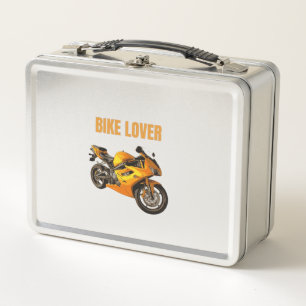 Lunch Box T-Shirt Moto pour Amateur de Vélo Vêtement pour
