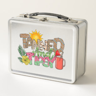 Lunch Box Tannée et Tipsy Fun Summer Party Design