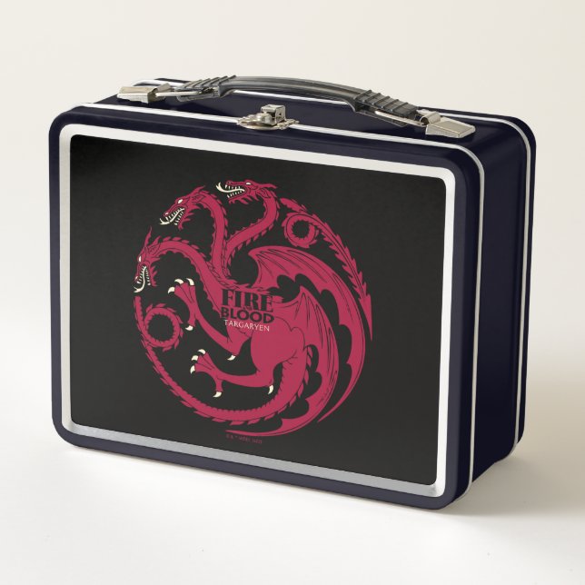 Lunch Box Targaryen Sigil - Fire & Blood (Devant)