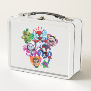 Lunch Box Team Spidey Vs. Electro, Sandman & Black Cat