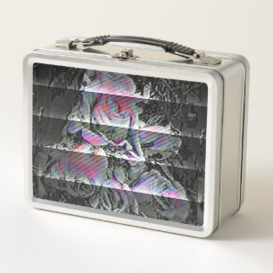 Lunch Box Techno Bouquet Boîte à lunch en métal