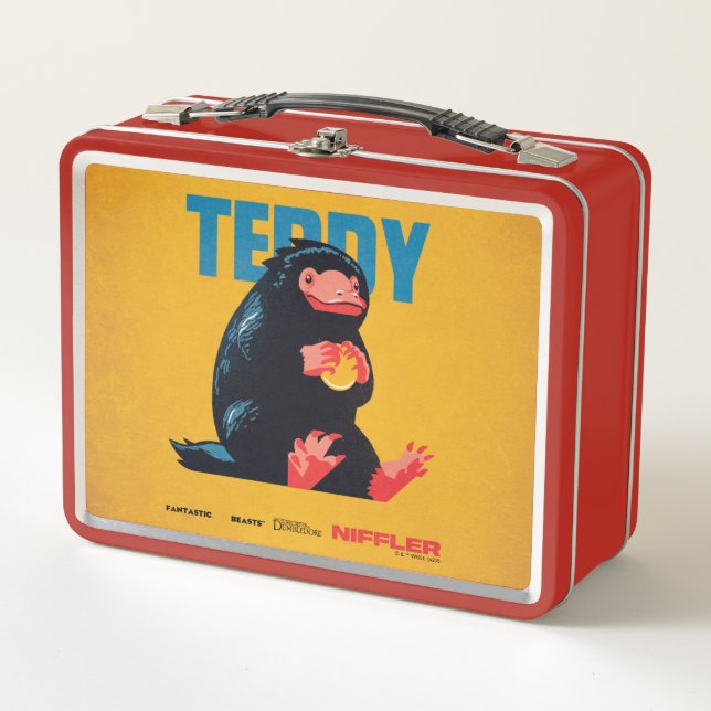 Lunch Box Teddy Vintage Graphic (Devant)